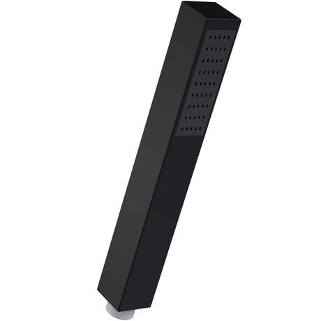 Nuie Square Minimalist Handset Low Pressure Matt Black Matt Black HO410