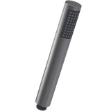 Nuie Round Handset Low Pressure Brushed Pewter HO707