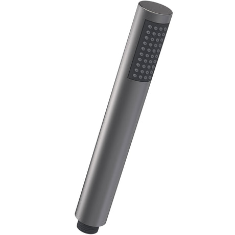 Nuie Round Handset Low Pressure Brushed Pewter HO707