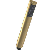 Nuie Round Handset Low Pressure Brushed Brass HO807