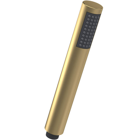 Nuie Round Handset Low Pressure Brushed Brass HO807