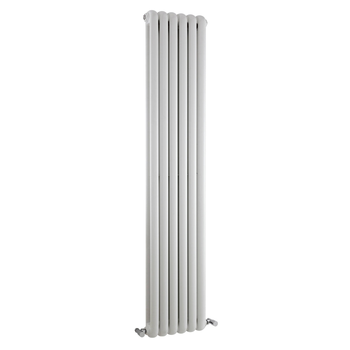 Nuie Salvia Designer Vertical Double Panel Radiator H1800 x W383mm Gloss White HSA001