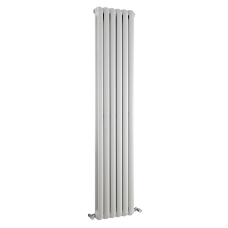 Nuie Salvia Designer Vertical Double Panel Radiator H1800 x W383mm Gloss White HSA001