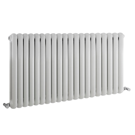 Nuie Salvia Designer Horizontal Double Panel Radiator H635 x W1223mm Gloss White HSA003