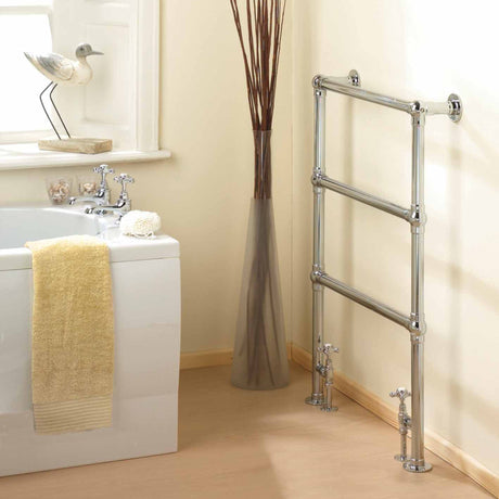 Hudson Reed Countess Heated Towel Rail H966 x W676mm Chrome HT301 LS