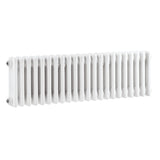Nuie Colosseum Horizontal Column Radiator Gloss White HX303