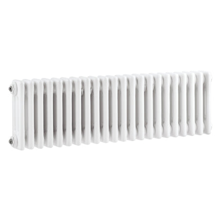Nuie Colosseum Horizontal Column Radiator Gloss White HX303