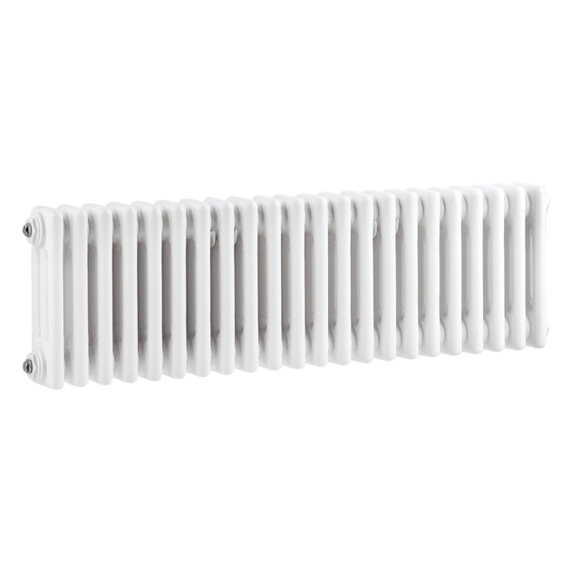 Nuie Colosseum Horizontal Column Radiator Gloss White HX303