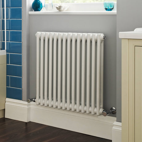 Nuie Colosseum Horizontal Column Radiator Gloss White HX305 LS