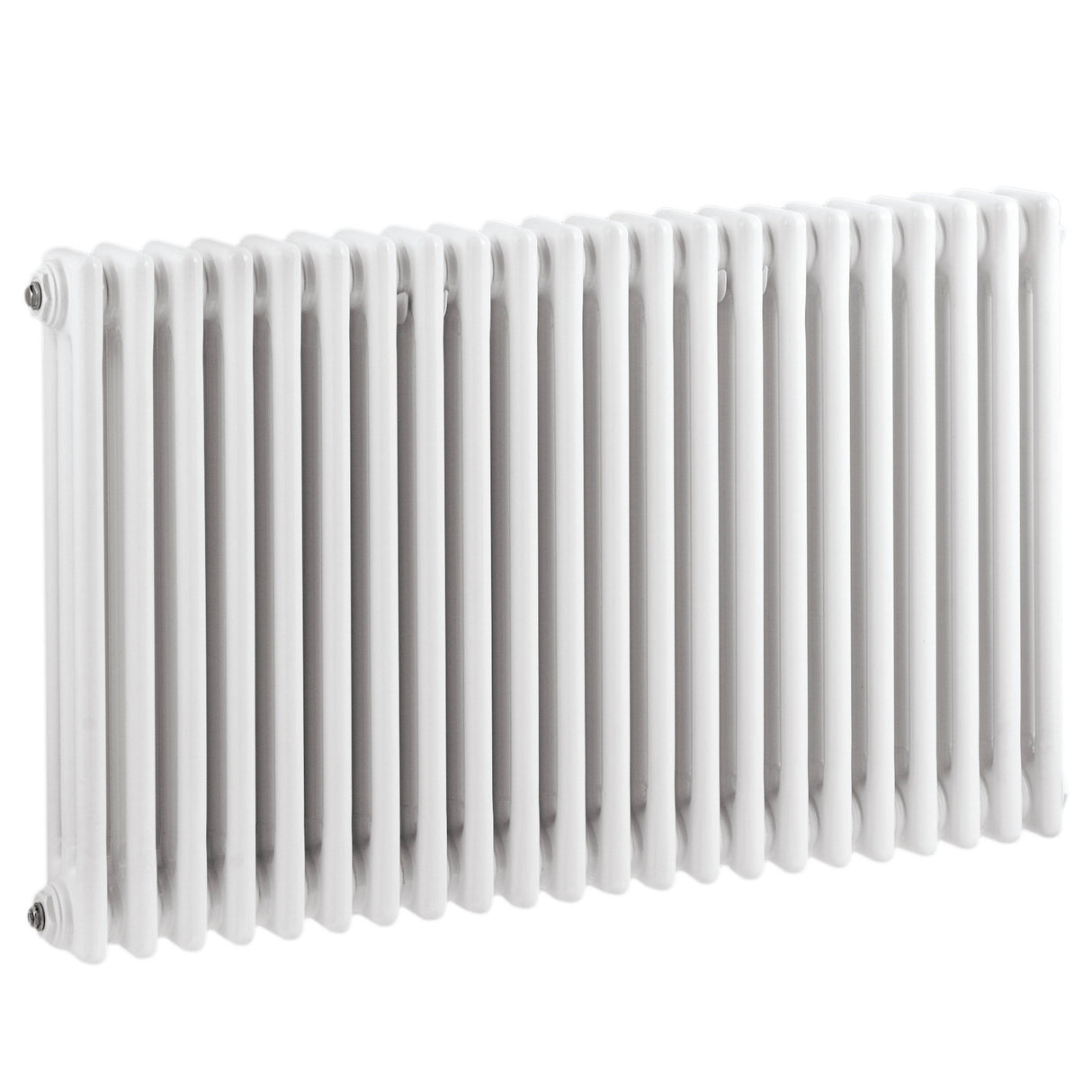 Nuie Colosseum Horizontal Column Radiator Gloss White HX306