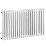 Nuie Colosseum Horizontal Column Radiator Gloss White HX306