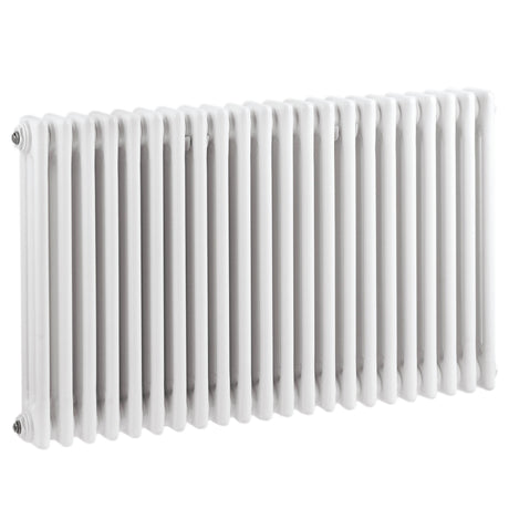 Nuie Colosseum Horizontal Column Radiator Gloss White HX306