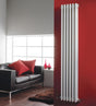 Nuie Colosseum Vertical Column Radiator Gloss White HX308 LS