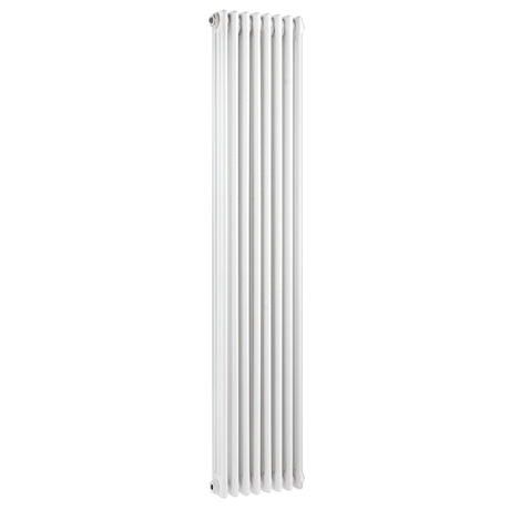 Nuie Colosseum Vertical Column Radiator Gloss White HX312
