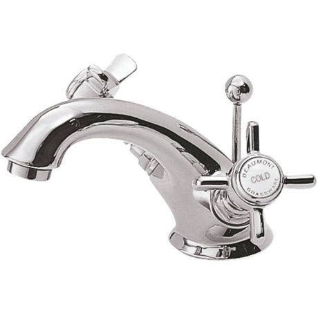 Nuie Beaumont Luxury Mono Basin Mixer Tap with Waste Chrome I305X