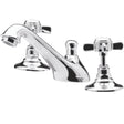 Nuie Beaumont 3 Hole Basin Mixer Tap with Waste Chrome I307X