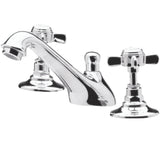 Nuie Beaumont 3 Hole Basin Mixer Tap with Waste Chrome I307X