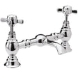 Nuie Beaumont 2 Hole Basin Mixer Tap Chrome I315X