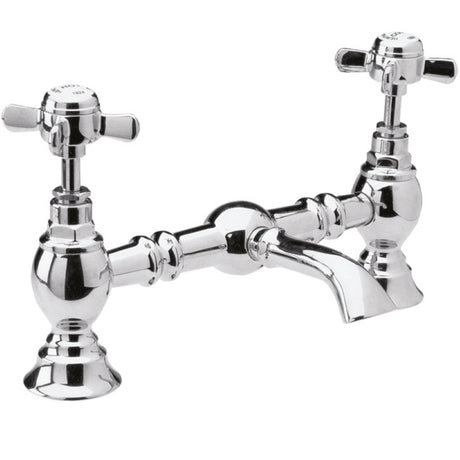 Nuie Beaumont 2 Hole Basin Mixer Tap Chrome I315X