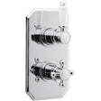 Nuie Victorian Traditional 1 Outlet Thermostatic Concealed Shower Valve Chrome ITY316