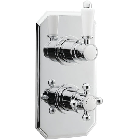 Nuie Victorian Traditional 1 Outlet Thermostatic Concealed Shower Valve Chrome ITY316