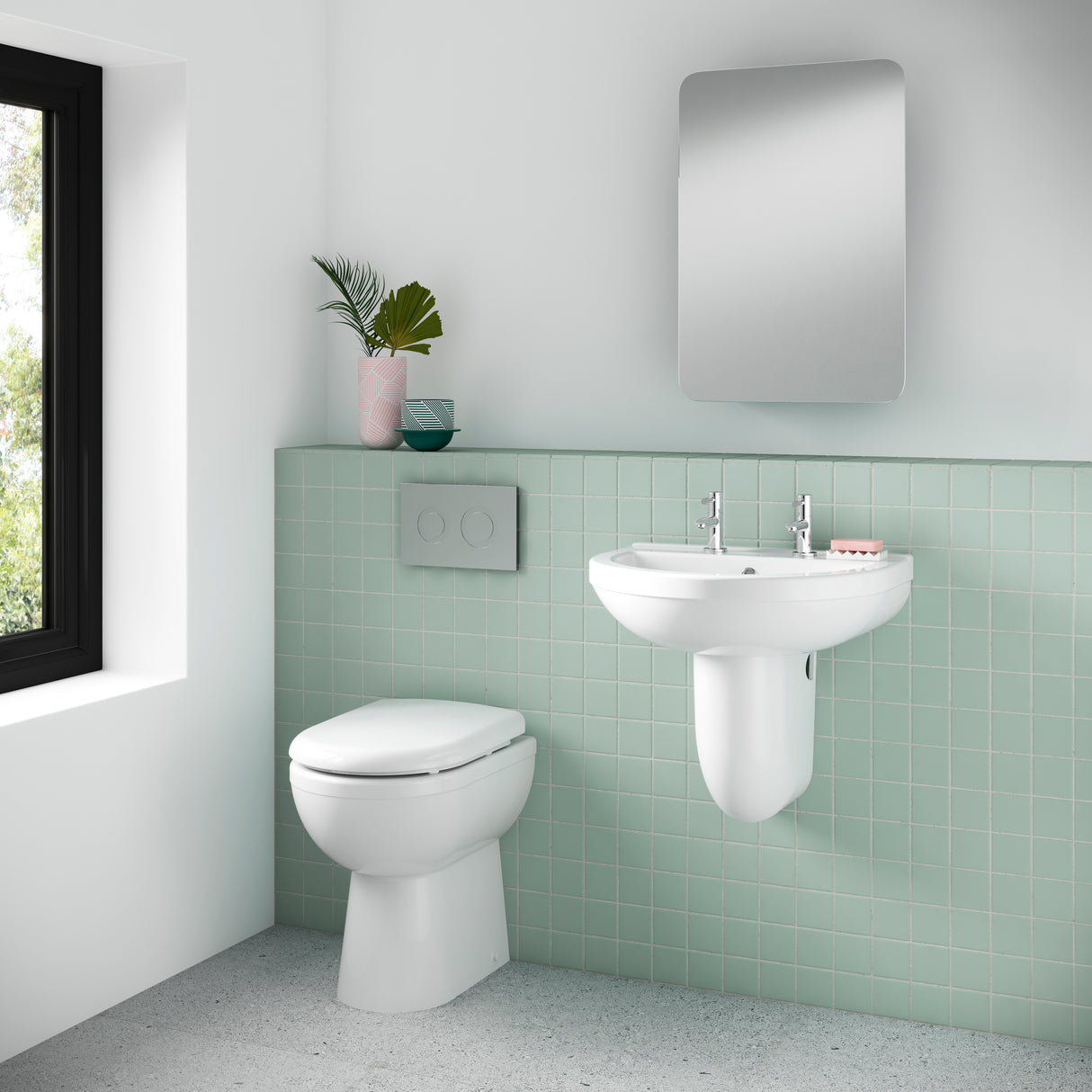 Nuie Semi-Pedestal Basin 2TH LS