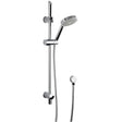 Nuie Single Function Round Sliding Rail Kit & Elbow Outlet Chrome JTY004