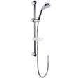 Nuie Multi-Function Round Sliding Rail Kit Chrome JTY034