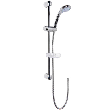 Nuie Multi-Function Round Sliding Rail Kit Chrome JTY034