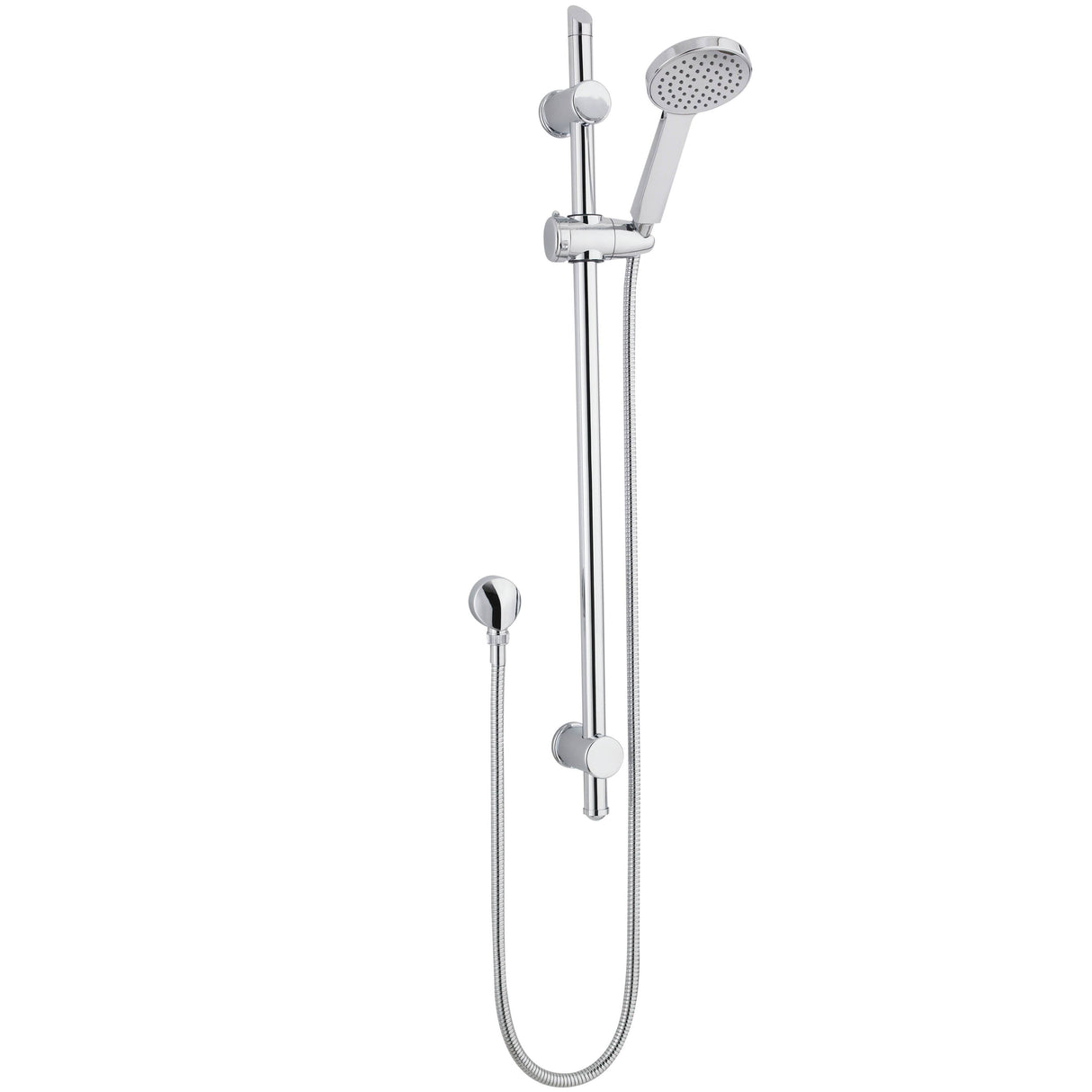 Nuie Water Saving Sliding Rail Kit & Elbow Outlet Chrome JTY035