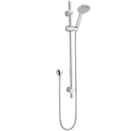 Nuie Water Saving Sliding Rail Kit & Elbow Outlet Chrome JTY035