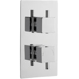 Nuie Square 1 Outlet Thermostatic Concealed Shower Valve Chrome JTY301