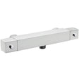 Nuie Square Thermostatic Exposed Bar Shower Valve Chrome JTY316