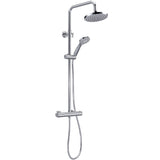 Nuie Round 2 Outlet Exposed Thermostatic Shower Chrome JTY375