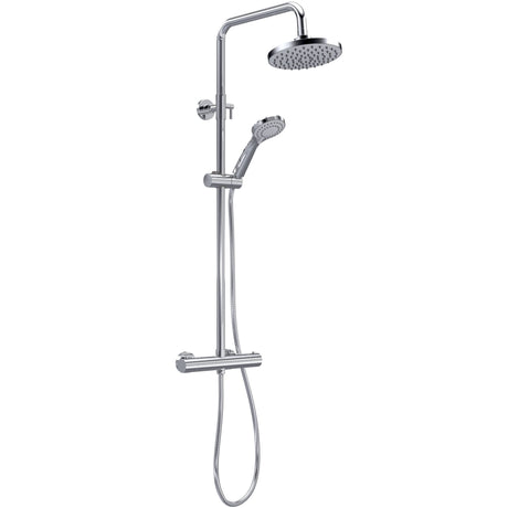 Nuie Round 2 Outlet Exposed Thermostatic Shower Chrome JTY375