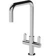 Nuie Kosi Dual Lever Kitchen Mixer Tap Chrome KSI305DL