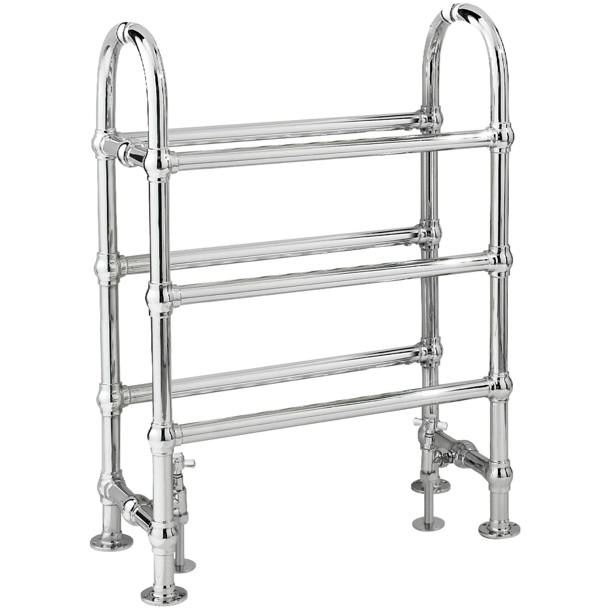 Hudson Reed Adelaide Heated Towel Rail H780 x W685mm Chrome LDR009
