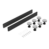 Nuie Leg & Plinth Set For 700-900mm Square & Rectangular Trays Grey Slate LEG1S