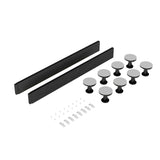 Nuie Leg & Plinth Set For 1000mm Square & Rectangular Trays Grey Slate LEG2S