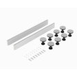 Nuie Leg & Plinth Set For 1000mm Square & Rectangular Trays Gloss White LEG2W