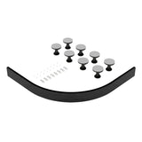 Nuie Leg & Plinth Set For 1000-1200mm Quadrant & Offset Quadrant Trays Grey Slate LEG6S