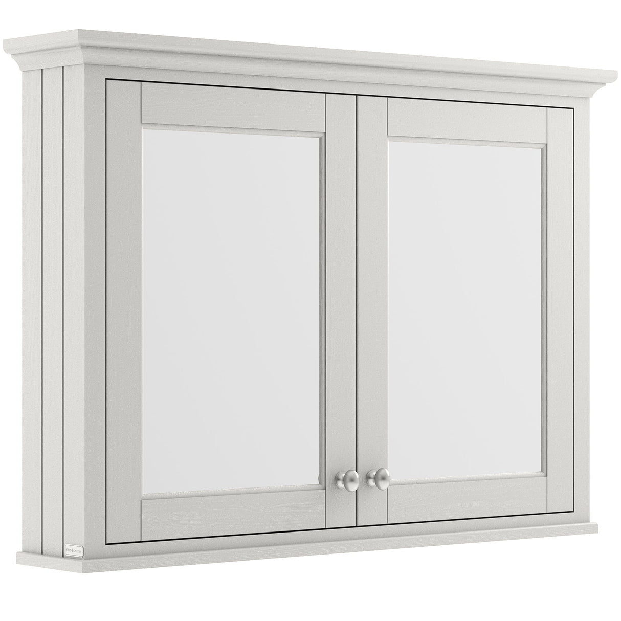 Old London Mirrored Cabinet H750 x W1050mm, 2 Door Timeless Sand LON417