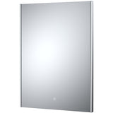Nuie Cepheus Ambient Lit LED Touch Sensor Bathroom Mirror H800 x W600mm Silver LQ604