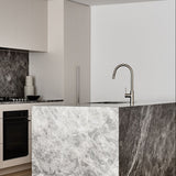 Meir Piccola Pull-Out Single Lever Kitchen Mixer Tap Brushed Nickel MK17-PVDBN LS1