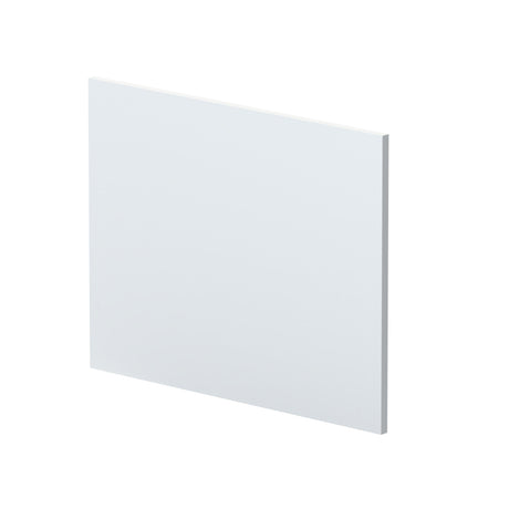 Nuie L-Shaped Shower Bath End Panel MDF/MFC Satin White MOF179
