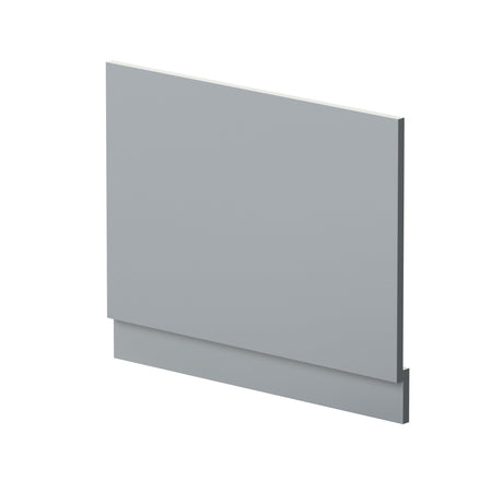 Nuie Standard MDF/MFC End Bath Panel Satin Grey MOF270