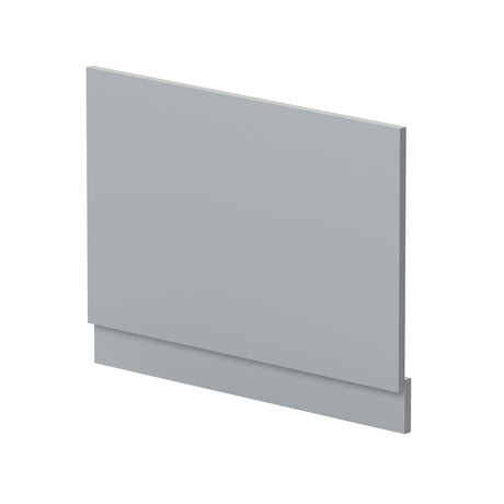 Nuie Standard MDF/MFC End Bath Panel Satin Grey MOF271