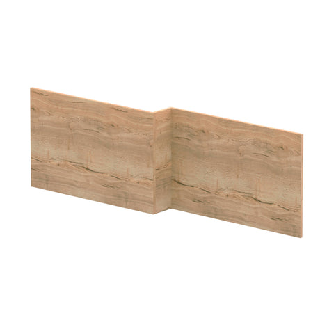 Nuie L-Shaped Shower Bath Front Panel MDF/MFC Autumn Oak MPC1835