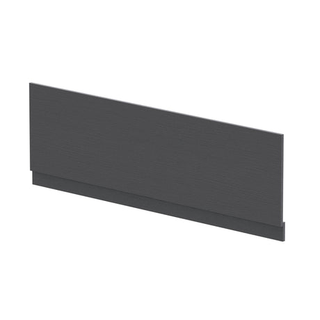 Nuie Standard MDF/MFC Front Bath Panel Graphite Grey Woodgrain MPC2205