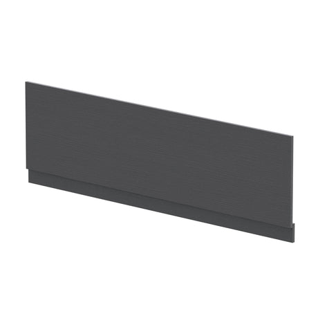 Nuie Standard MDF/MFC Front Bath Panel Graphite Grey Woodgrain MPC2207